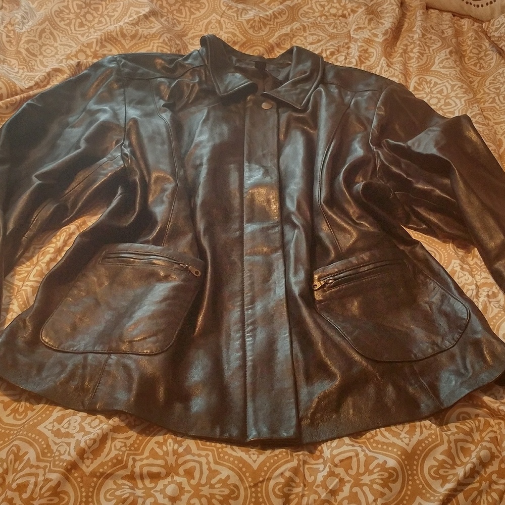 ALFANI LEATHER JACKET